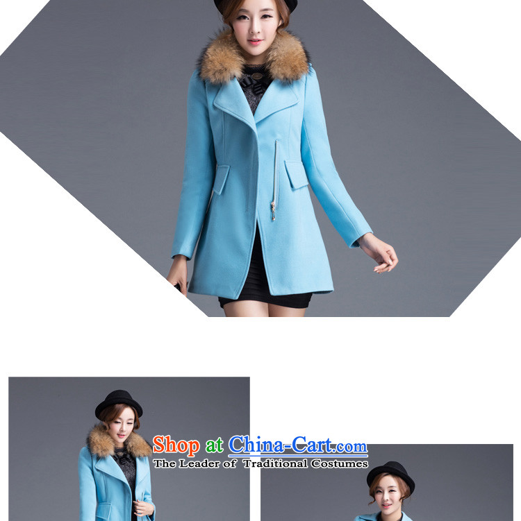 Gross? 2015 autumn and winter coats female new woolen coats in long? 